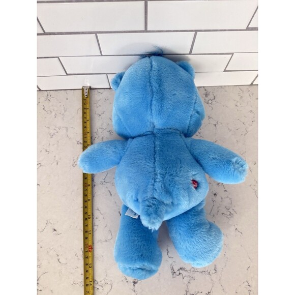 Care Bears 2003 Champ Blue Trophy Care Bear Plush 13" Stuffed Animal Toy - Picture 3 of 6